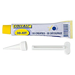 Collall Silikonkleber 3D-Kit (50 ml)