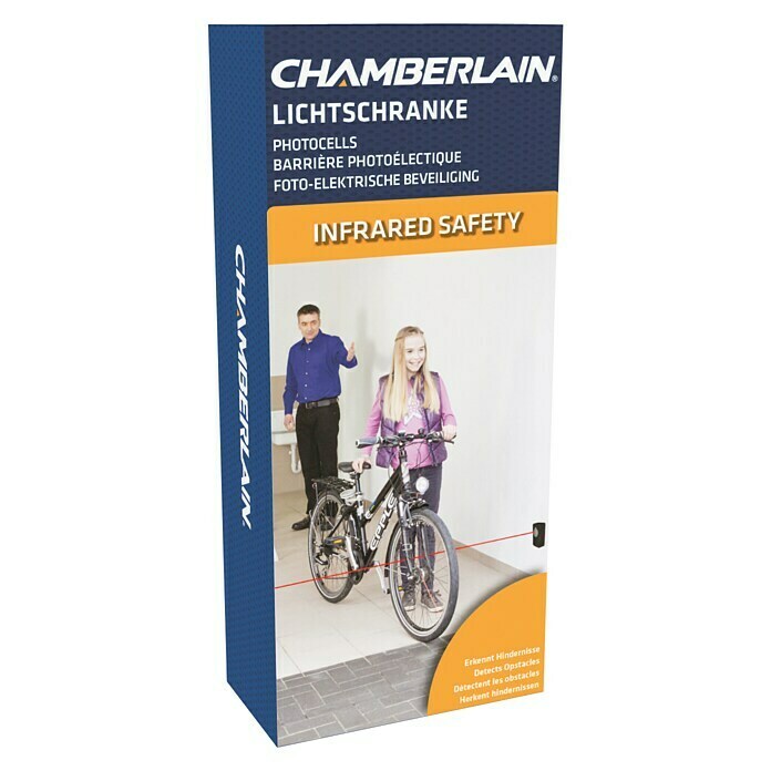 Chamberlain Infrarot-Lichtschranke 771REV (Passend für: Chamberlain Garagen- und Außentorantriebe)