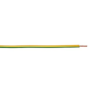 Električni kabel (H07V-U1x1,5, 20 m, Zeleno-žute boje)