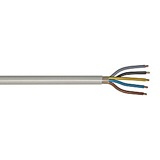 Kabel za vlažne prostorije po dužnom metru (NYM-J5x10, Sive boje)