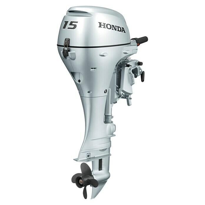 Honda Marine Außenbordmotor BF 15 SHU (11 kW, Pinnengriff, Schaftlänge: 433 mm, Seilzug)