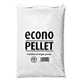 Pellets de madera Econopellet (1 saco, 15 kg)