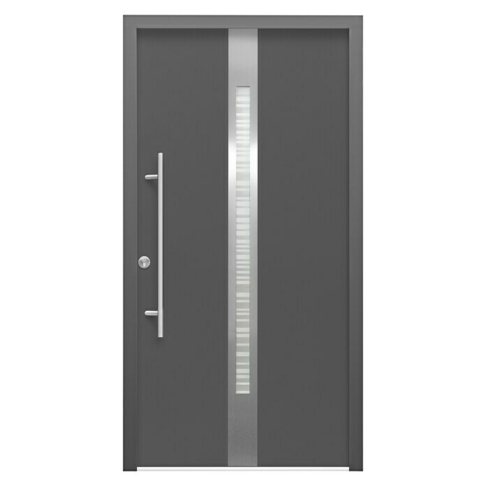 Haustür Thermodoor SP20A (110 x 210 cm, DIN Anschlag: Links, Anthrazit)