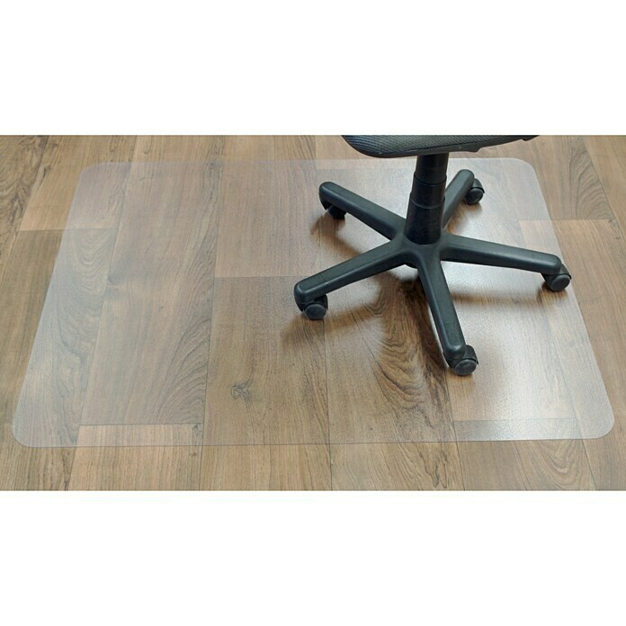 Bürostuhl Unterlage Transparent Bodenschutzmatte PVC1.5mm Bodenschutz für Teppich und Teppichböden 