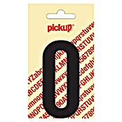 Pickup Etiqueta adhesiva (Motivo: O, Negro, Altura: 90 mm)