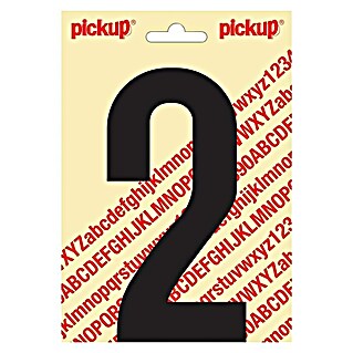 Pickup Etiqueta adhesiva (Motivo: 2, Negro, Altura: 150 mm)
