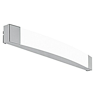 Eglo LED-Spiegelleuchte Siderno (16 W, Farbe: Weiß, Chrom, L x B x H: 6,5 x 58 x 6 cm)