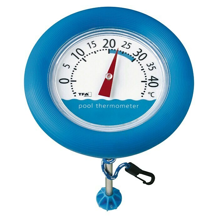 TFA Dostmann Schwimmbadthermometer Poolwatch (Analog, Kunststoff)