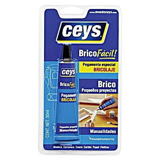 Ceys Pegamento universal Bricofácil (30 ml, Sistema de dosificación)