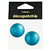 Décopatch Pieza decorativa Trésors Cercles azul (2 uds., 3 x 2 cm)