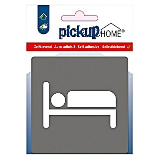 Pickup Sticker Route Acryl (l x b: 9 x 9 cm, Slaapkamer, Grijs)
