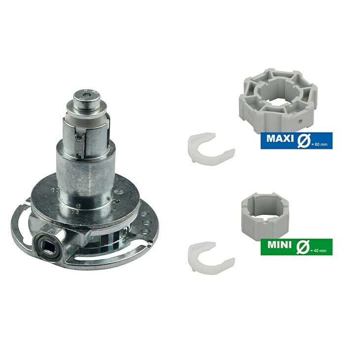 Schellenberg Winkelgetriebe (Passend für: Rolläden bis 27 kg, Geeignet für: Rollladen-Maxi/Mini-Systeme)