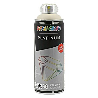 Dupli-Color Platinum Sprej s lakom u boji platinum RAL 1015 (boja slonovače, svijetla, 400 ml, Svilenkasti mat)