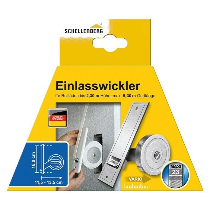 Schellenberg Rollladen-Gurtwickler Maxi 