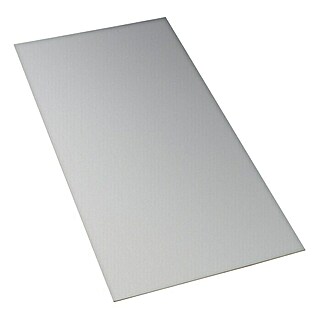Hartfaserplatte Fixmaß (Silber, 800 x 600 x 3 mm)