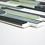 Selbstklebemosaik Verbund Crystal Mix SAM 8CM08 (30,5 x 30,5 cm, Grau, Glänzend)