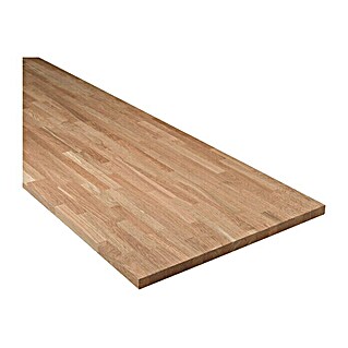 Exclusivholz Massief houten paneel (Eiken, 400 x 80 x 3,8 cm)