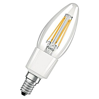Osram LED-Leuchtmittel Retrofit Classic B (4,5 W, E14, Warmweiß, Dimmbar, Klar)