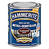 Hammerite Metall-Schutzlack (Braun, 250 ml, Glänzend, Lösemittelhaltig)