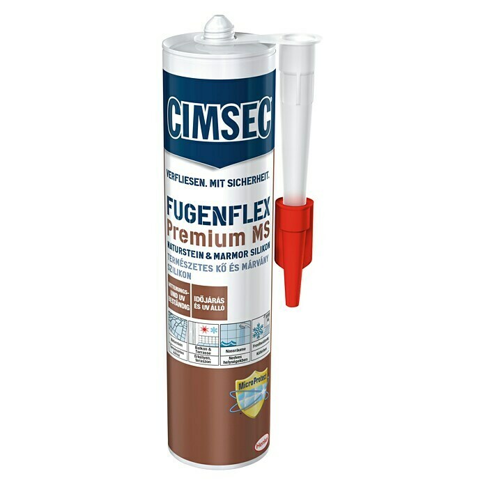 Cimsec Naturstein- & Marmorsilikon Fugenflex Premium MS (Weiß, 310 ml)