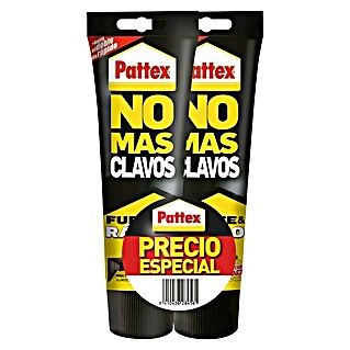 Pattex Adhesivo para montaje pack en tubo No más clavos (2 x 250 g)