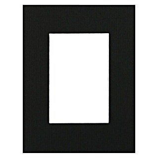Nielsen Passepartout White Core (Schwarz, L x B: 18 x 24 cm, Bildformat: 10 x 15 cm)