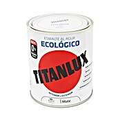 Titanlux Esmalte de color Eco (Blanco, 750 ml, Mate)
