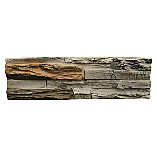 Pločice od ukrasnog kamena Ironmont (11,2 x 39 cm, Smeđa-bež, Izgled kamena)