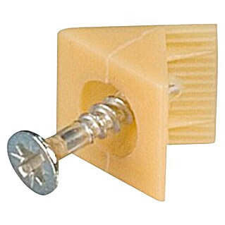 Stabilit Conector del panel trasero (L x An: 15 x 11 mm, Blanco)