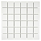 Mozaïektegel Quadrat Uni SAT 302 (29,8 x 29,8 cm, Wit, Mat)