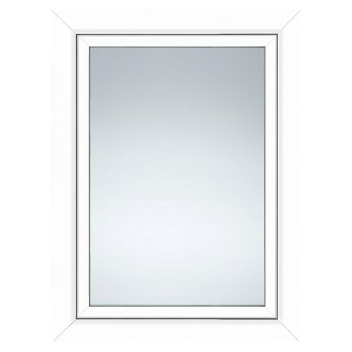 Solid Elements Kunststofffenster Q81 Excellence (B x H: 90 x 120 cm, DIN Anschlag: Links, Weiß)