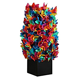 Artículos decorativos Molino de aire (Colores surtidos, Plástico, 1 ud.)