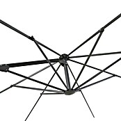 Sunfun Ampelschirmgestell Capri (L x B: 300 x 300 cm, Aluminium, Rund)