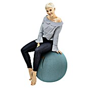 Sitting Ball Gymnastikball Felt (Aquarius, Durchmesser: 65 cm, Material Bezug: 100 % Polyester)