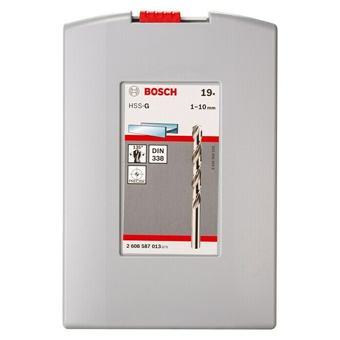 Bosch Metallbohrer-Set HSS-G (19-tlg.)