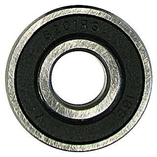 Kugellager 6201-2RS (Durchmesser: 32 mm, Breite: 10 mm, Durchmesser Achsloch: 12 mm)
