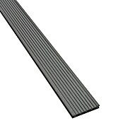 Tablón para terraza WPC (Gris oscuro, 300 x 13,5 x 2,1 cm)