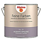 Alpina Wandfarbe Dezente Opulenz (2,5 l, Dezente Opulenz, No. 18 - Charmantes Lavendel, Matt)