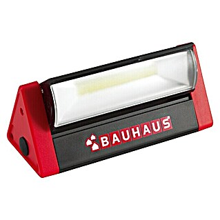 BAUHAUS Linterna portátil LED triangular (180 lm, Giratorio 240°)