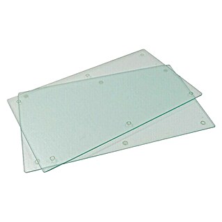 Jocca Protector de placa de cocción vitrocerámica (52 x 30 cm, Vidrio)