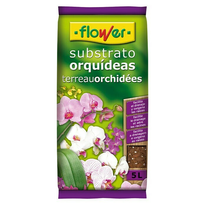 Flower Tierra para orquídeas (5 l)