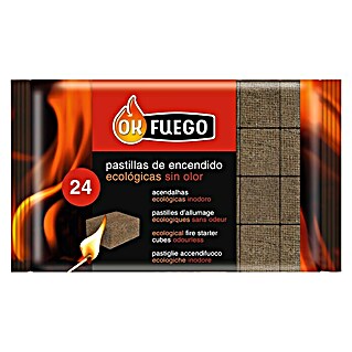 Ok Fuego Pastillas de encendido ecológicas (24 uds.)
