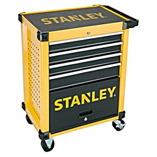 Stanley Carro portaherramientas STMT1-74305 (L x An x Al: 68 x 85,5 x 47, Acero, Amarillo/Negro, No incluye herramientas)