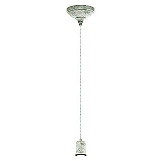 Eglo Hanglamp, rond Yorth (60 W, Ø x h: 12,5 x 200 cm, Grijs, E27)