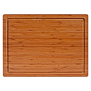 Zeller Present Tabla de cortar Bambú (L x An x Al: 45 x 33 x 1,6 cm, Bambú)