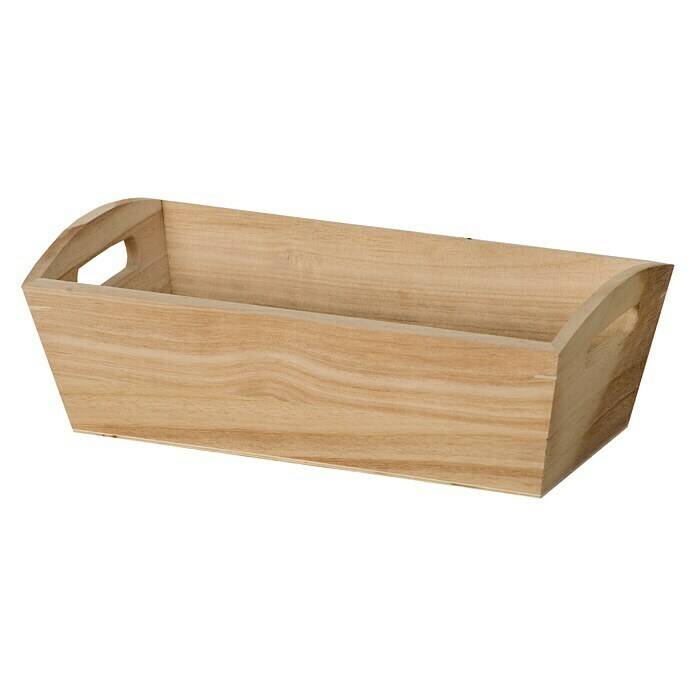 Artemio Caja de madera cesta 