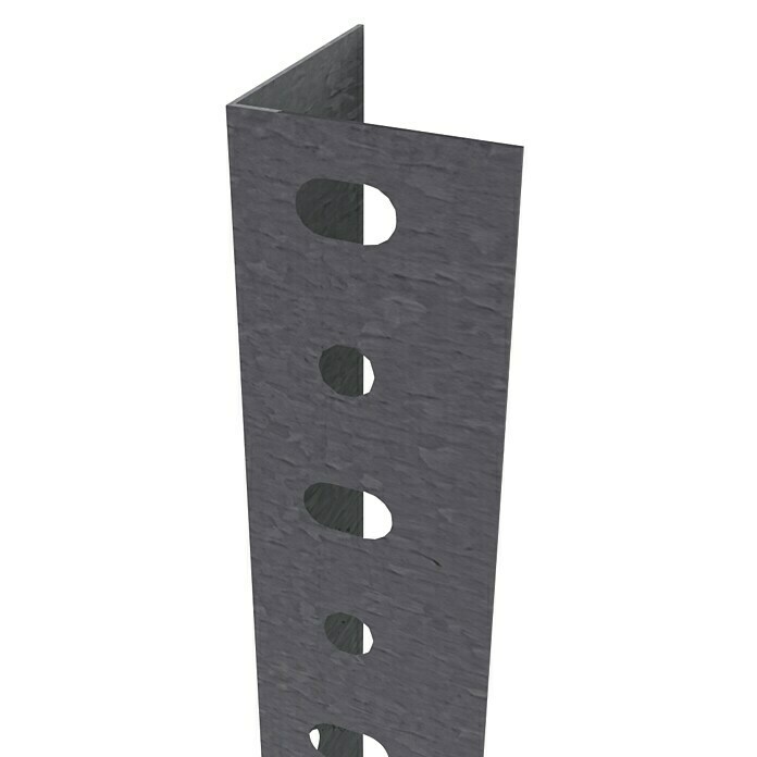 Simonrack Simonclassic Perfil angular galvanizado (L x An x Al: 250 x 3,9 x 3,9 cm, Metal, Plateado)