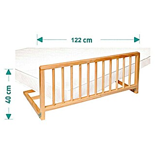 Barrera de cama Livia (Largo: 122 cm)