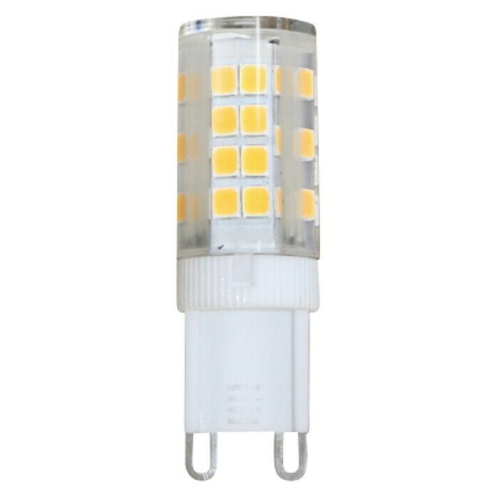 Cristal Record Bombilla LED (2 uds., G9, 3,5 W, Color de luz: Blanco cálido, No regulable)