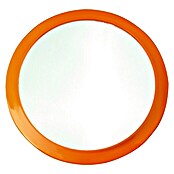 MSV Espejo de aumento con ventosa (x 3, Diámetro: 15 cm, Naranja)